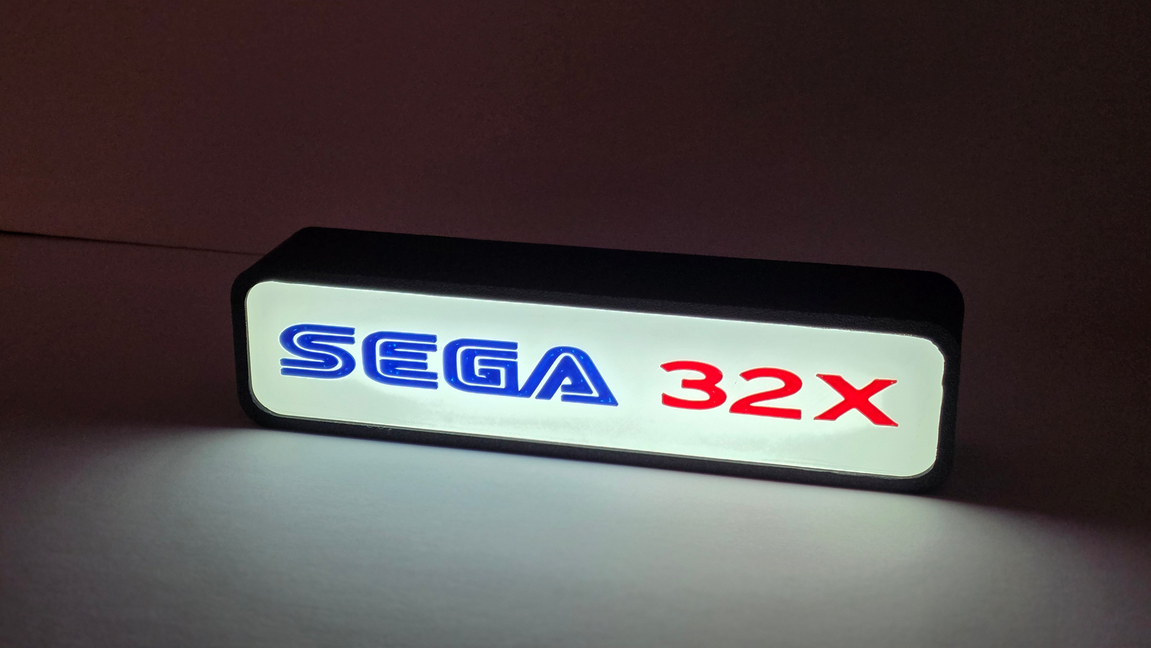 SEGA 32X - Retro Gaming Lighted Sign