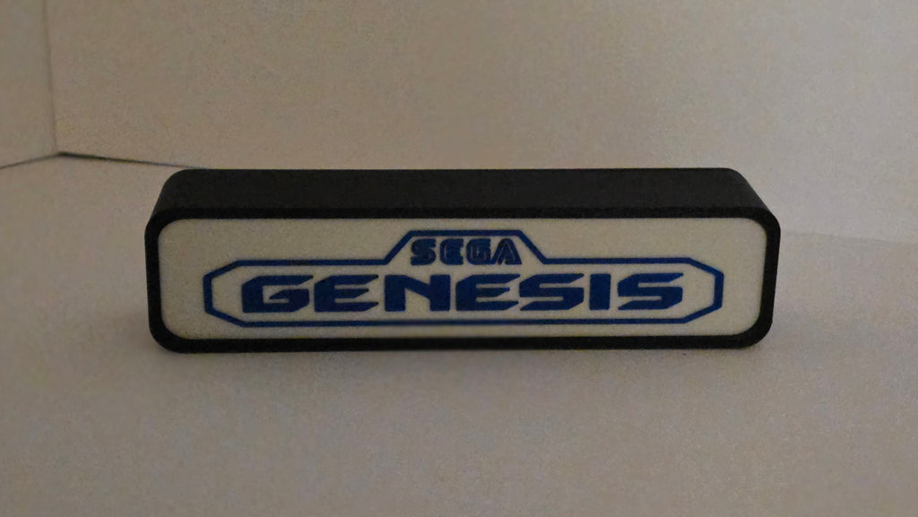 SEGA GENESIS - Retro Gaming Lighted Sign
