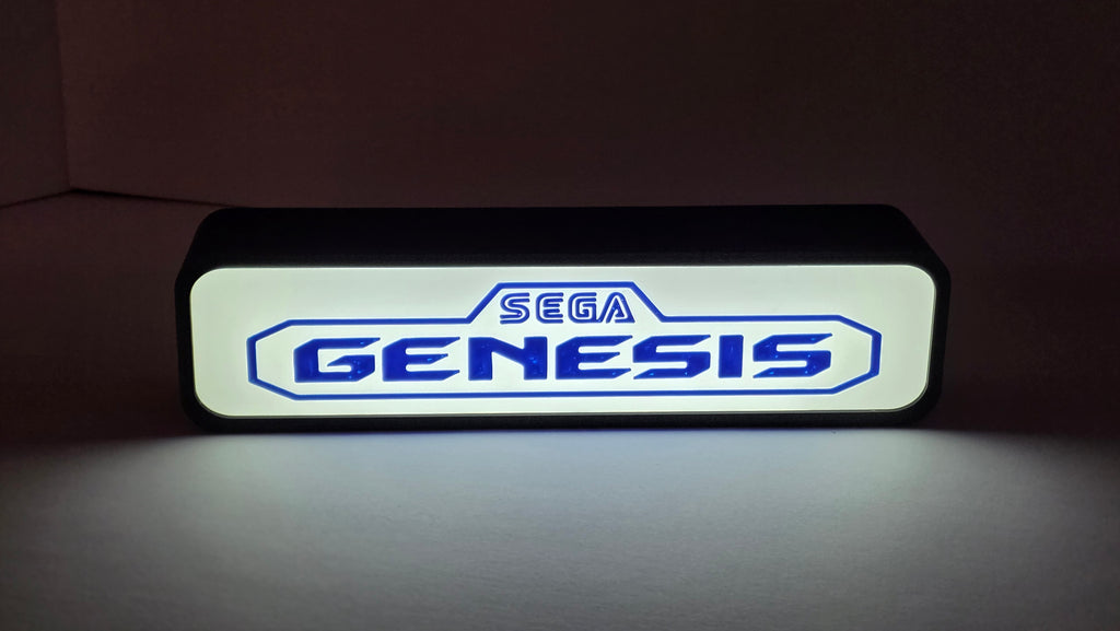 SEGA GENESIS - Retro Gaming Lighted Sign