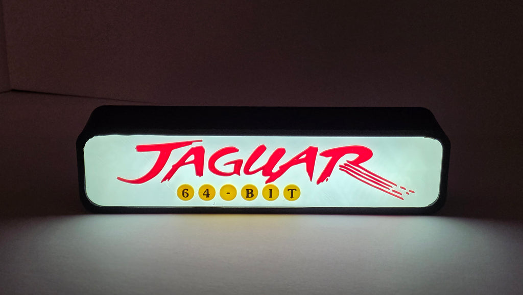 ATARI JAGUAR - Retro Gaming Lighted Sign