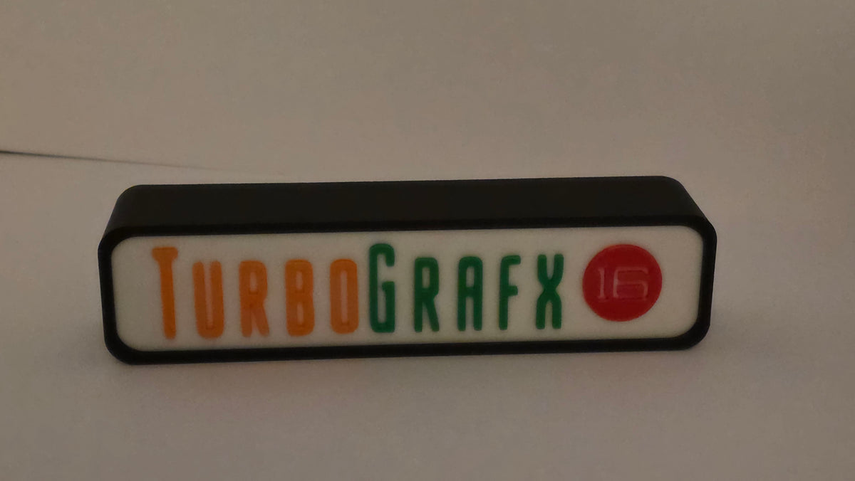TURBOGRAFX 16 - Retro Gaming Lighted Sign