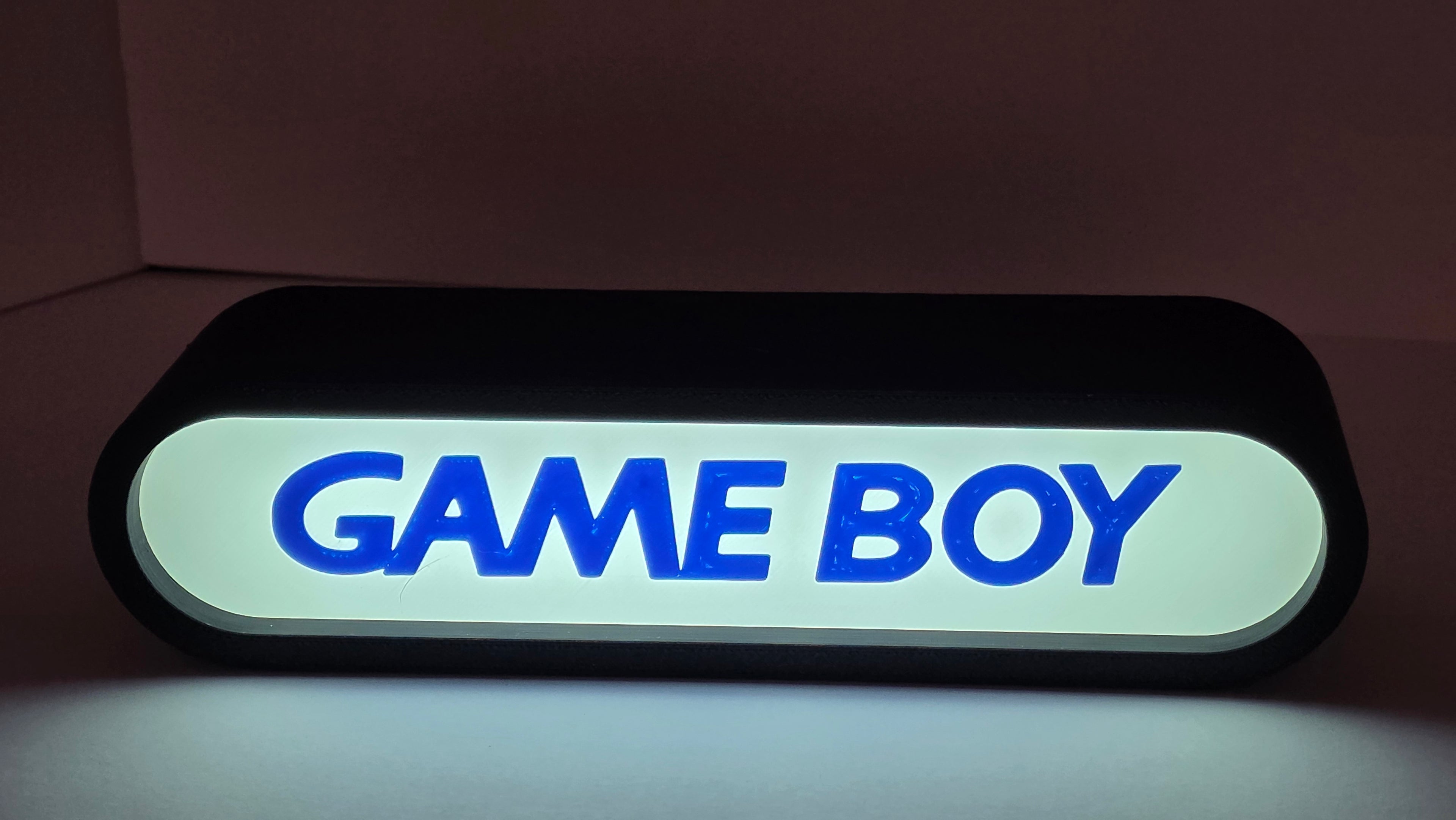 NINTENDO GAMEBOY - Retro Gaming Lighted Sign