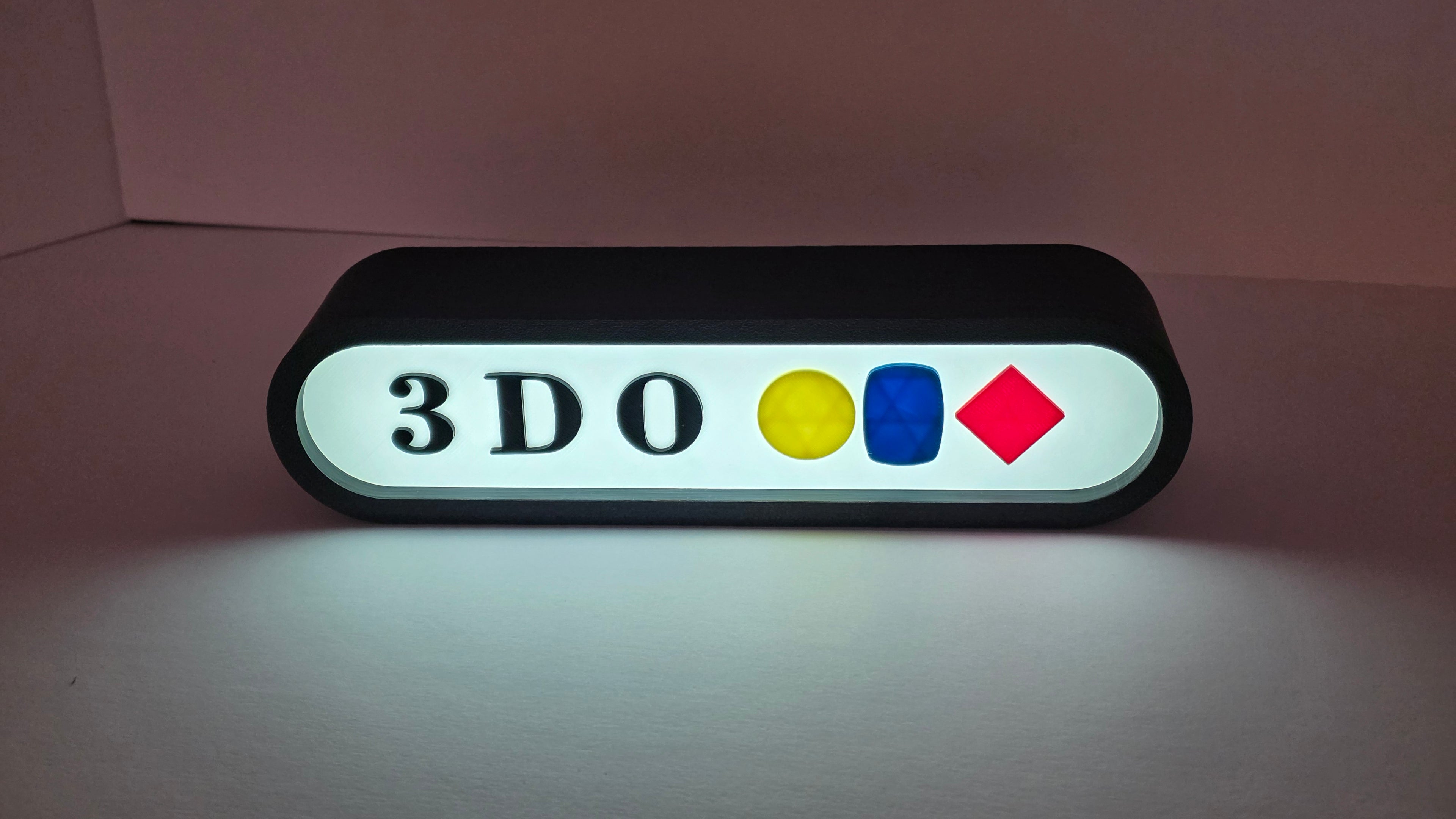 3DO - Retro Gaming Lighted Sign