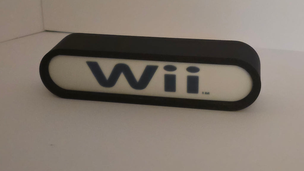 NES Wii - Retro Gaming Lighted Sign