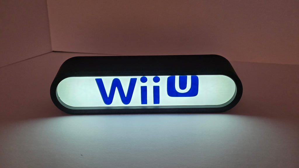 NES Wii U - Retro Gaming Lighted Sign