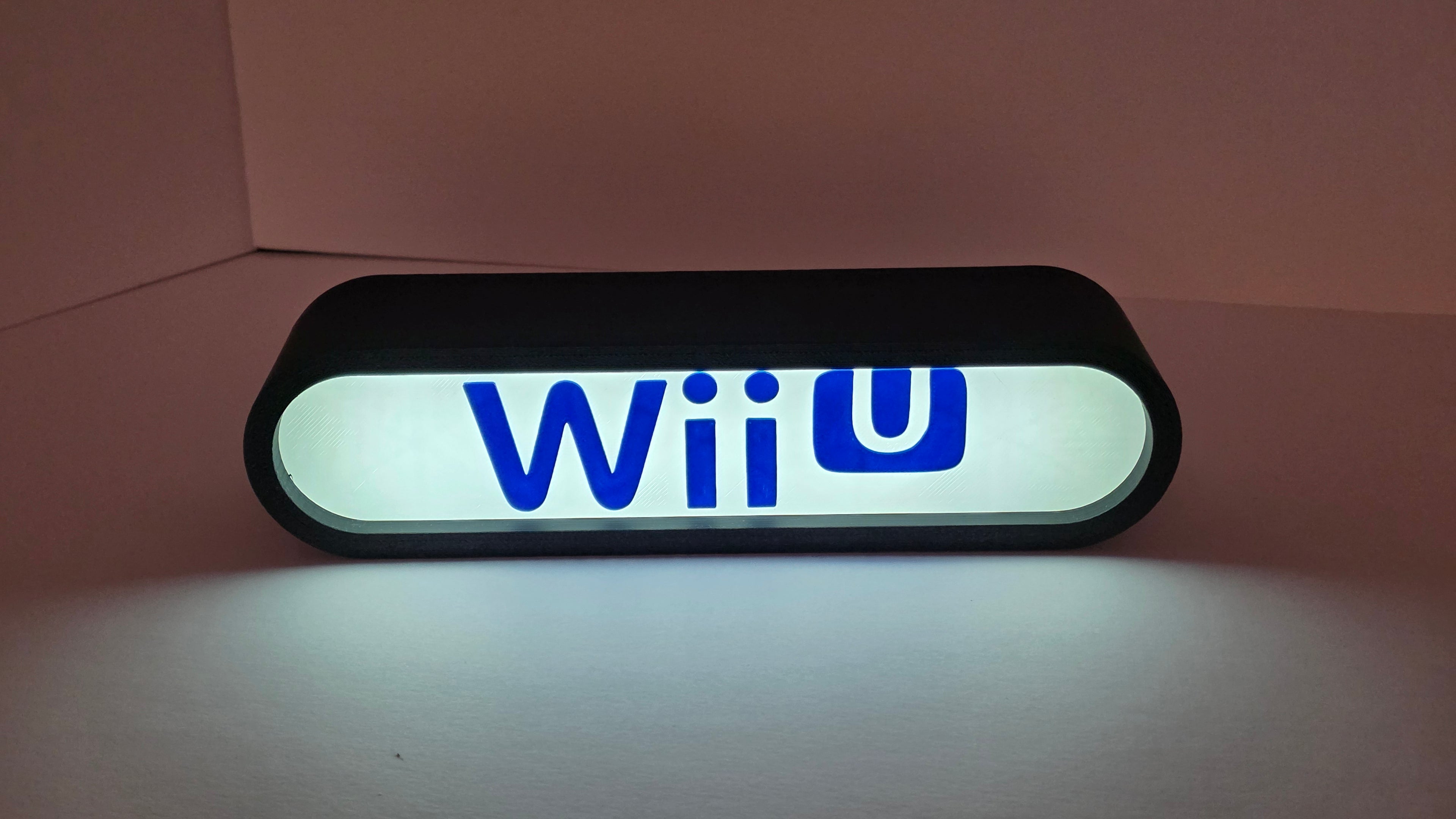 NES Wii U - Retro Gaming Lighted Sign