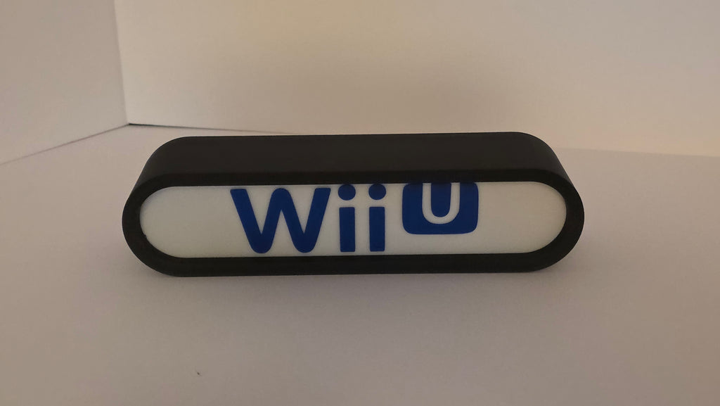 NES Wii U - Retro Gaming Lighted Sign