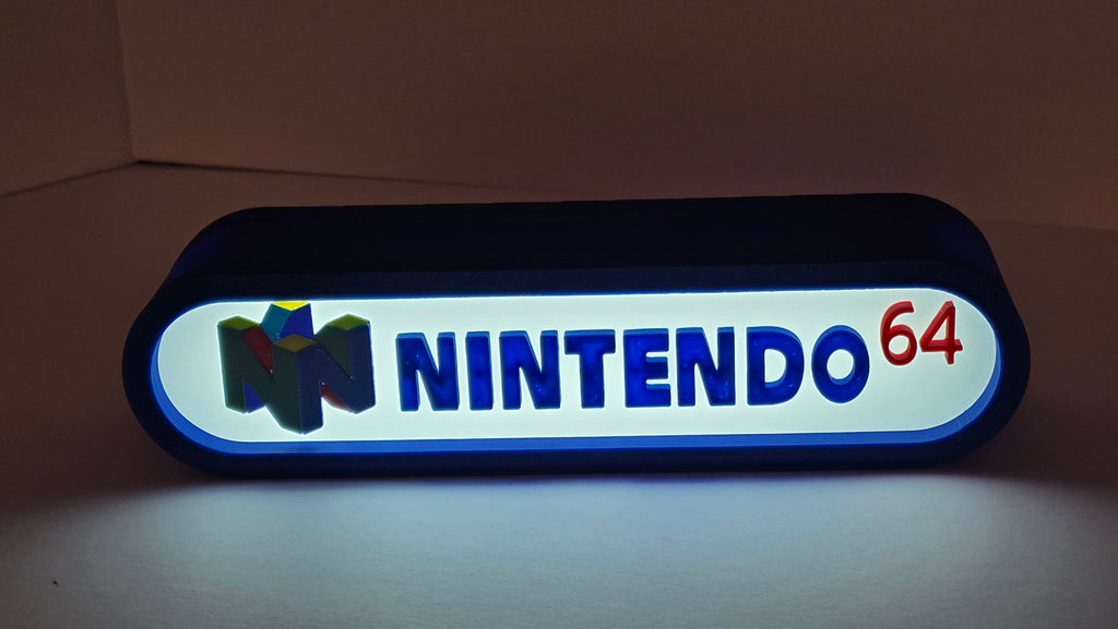 NES N64 - Retro Gaming Lighted Sign