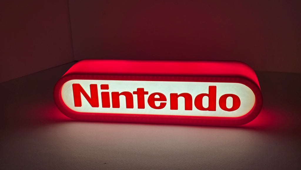 NINTENDO NES - Retro Gaming Lighted Sign