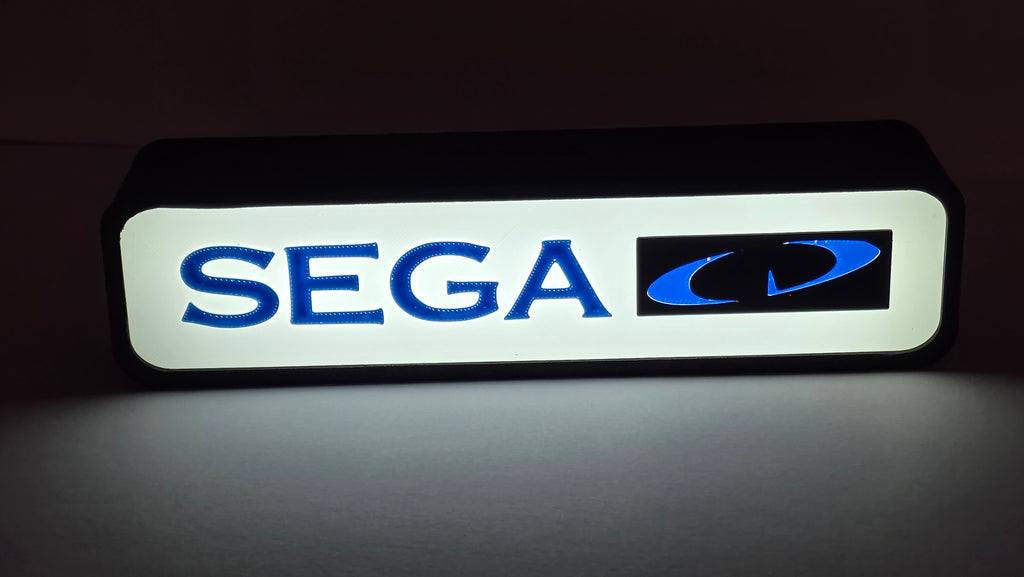 SEGA CD - Retro Gaming Lighted Sign