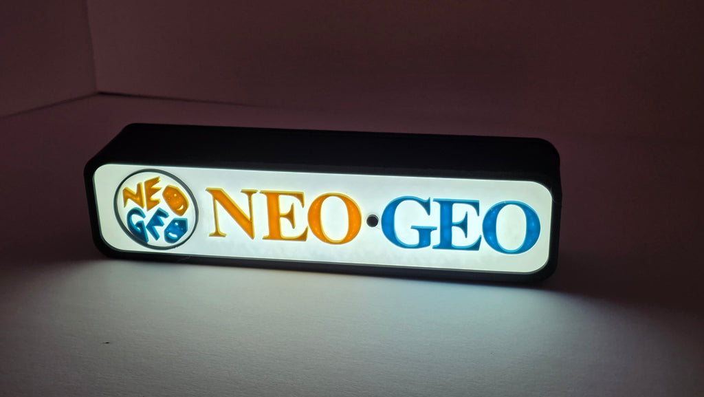 NEO GEO - Retro Gaming Lighted Sign