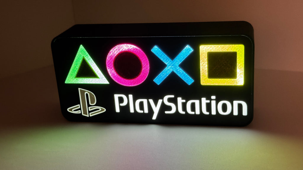 PLAYSTATION - Retro Gaming Lighted Sign