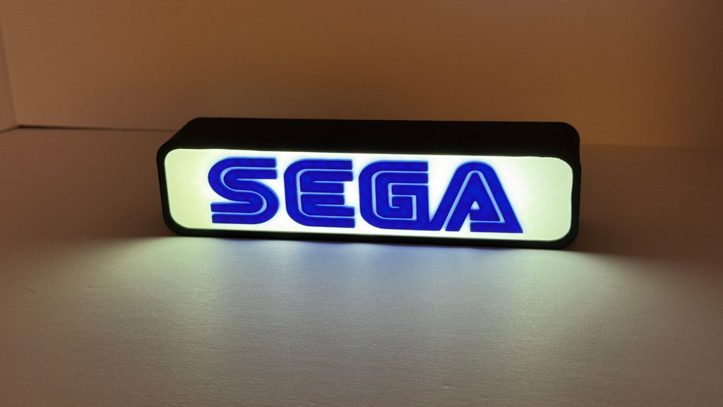 SEGA - Retro Gaming Lighted Sign