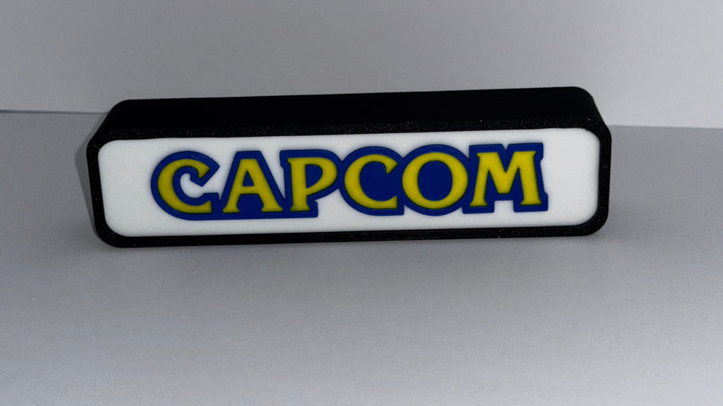 CAPCOM - Retro Gaming Lighted Sign