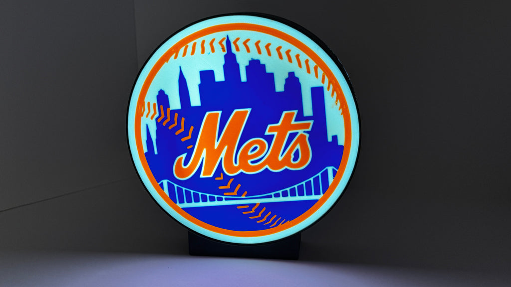 NY METS - Lighted Sign