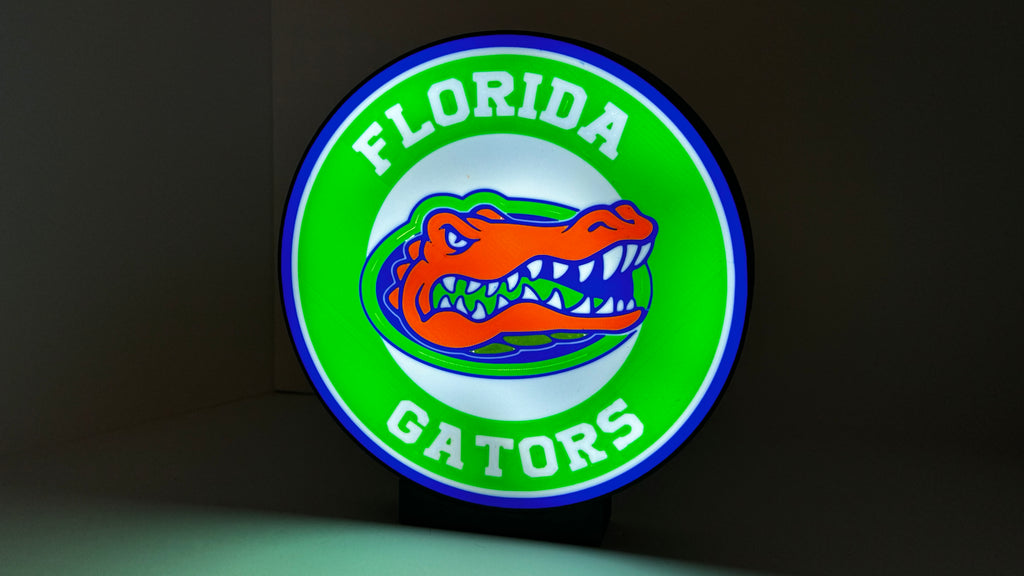 FLORIDA GATORS - Lighted Sign