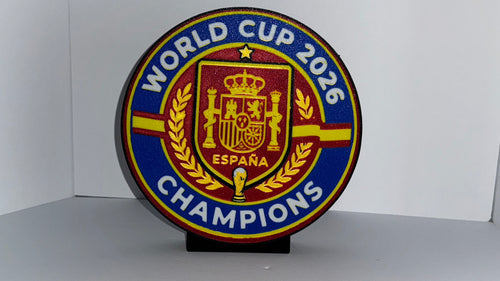 2026 World Cup Champions Spain - Lighted Sign