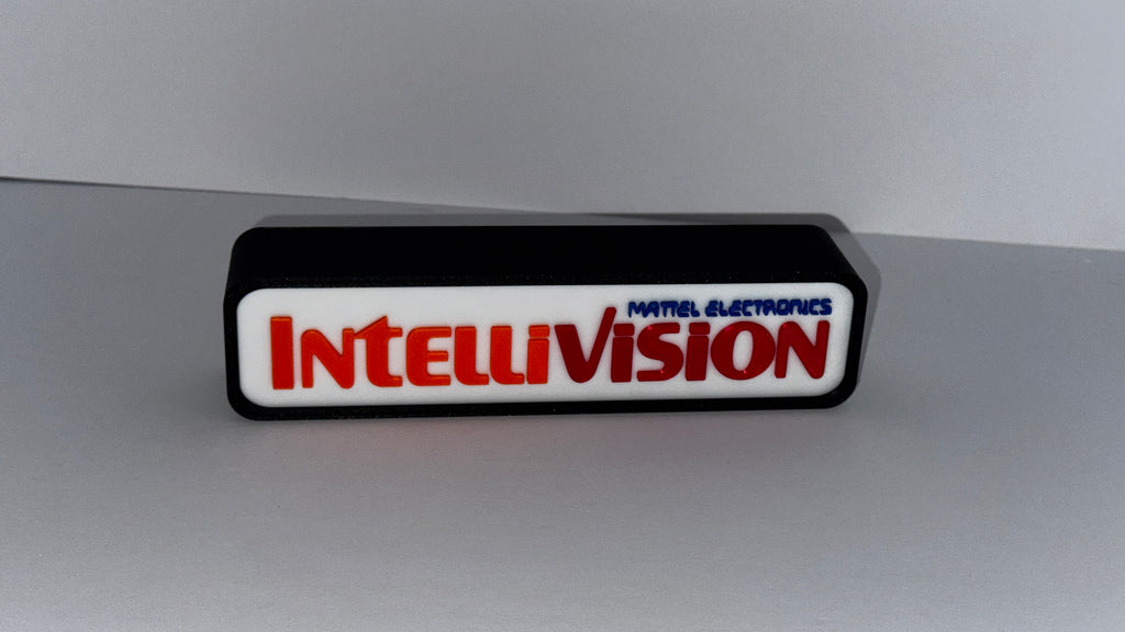 INTELLEVISION - Retro Gaming Lighted Sign
