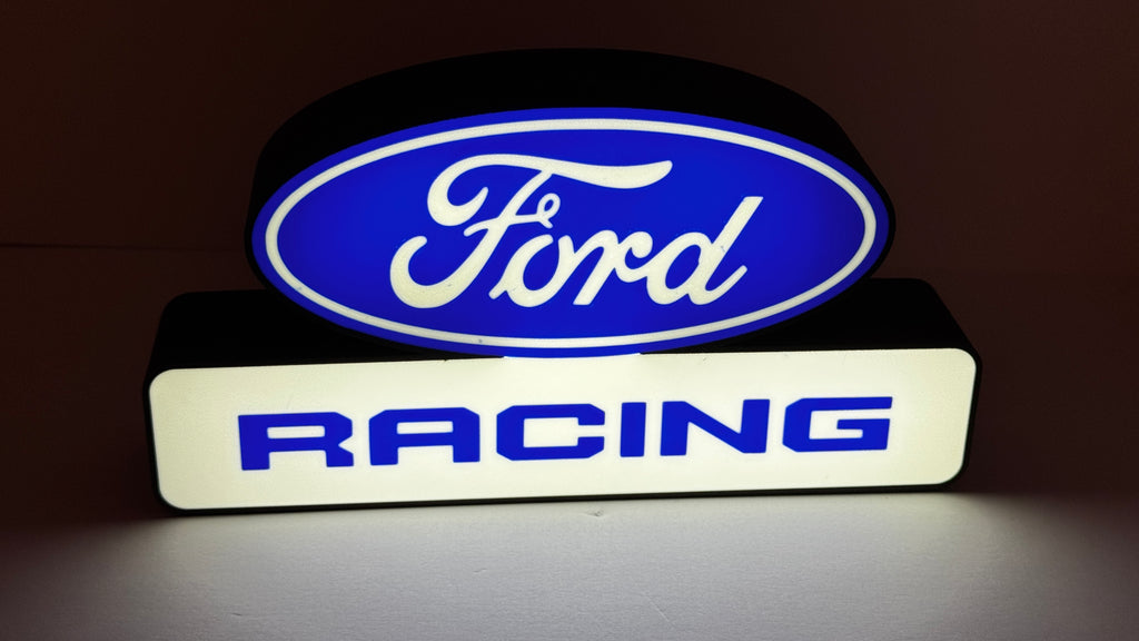 FORD RACING - Lighted Sign