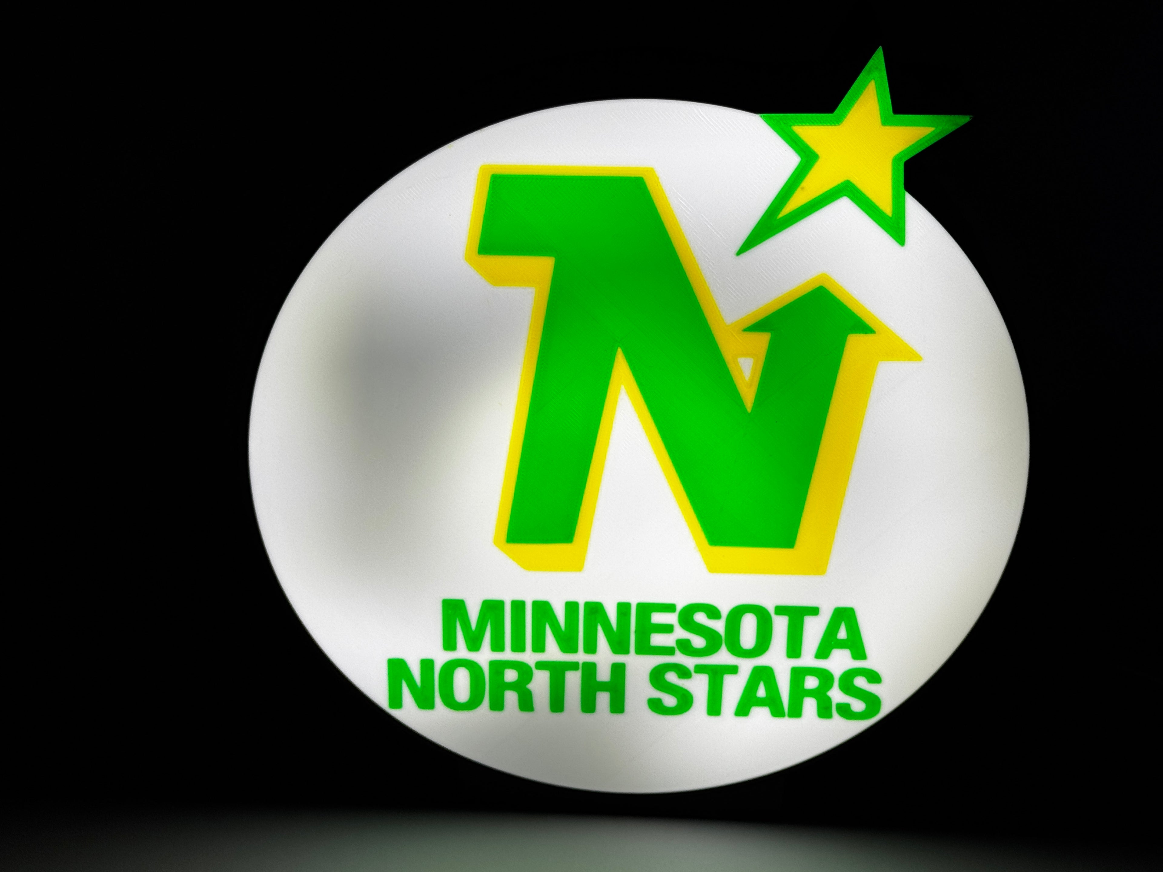 MINNESOTA NORTH STARS - Lighted Sign