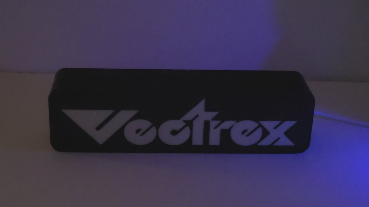 VECTREX - Retro Gaming Lighted Sign