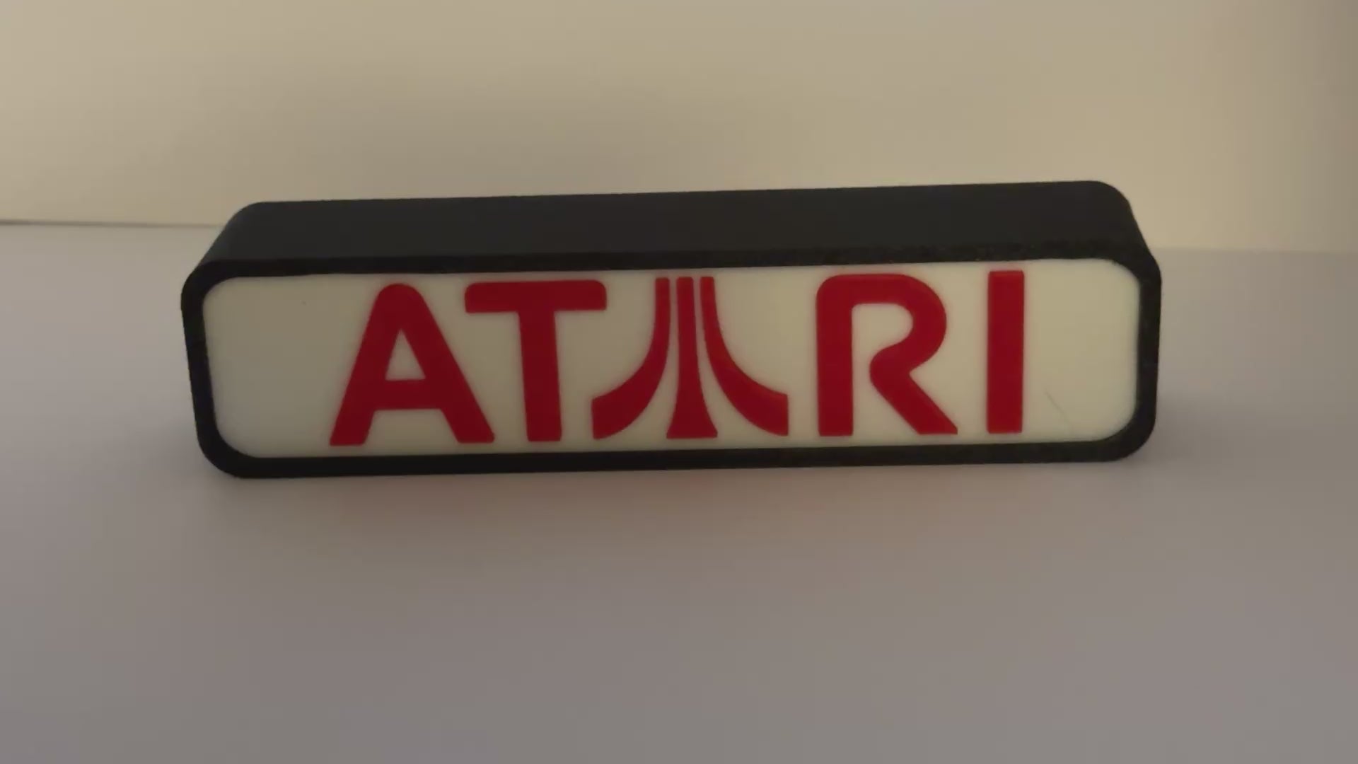 ATARI - Retro Gaming Lighted Sign
