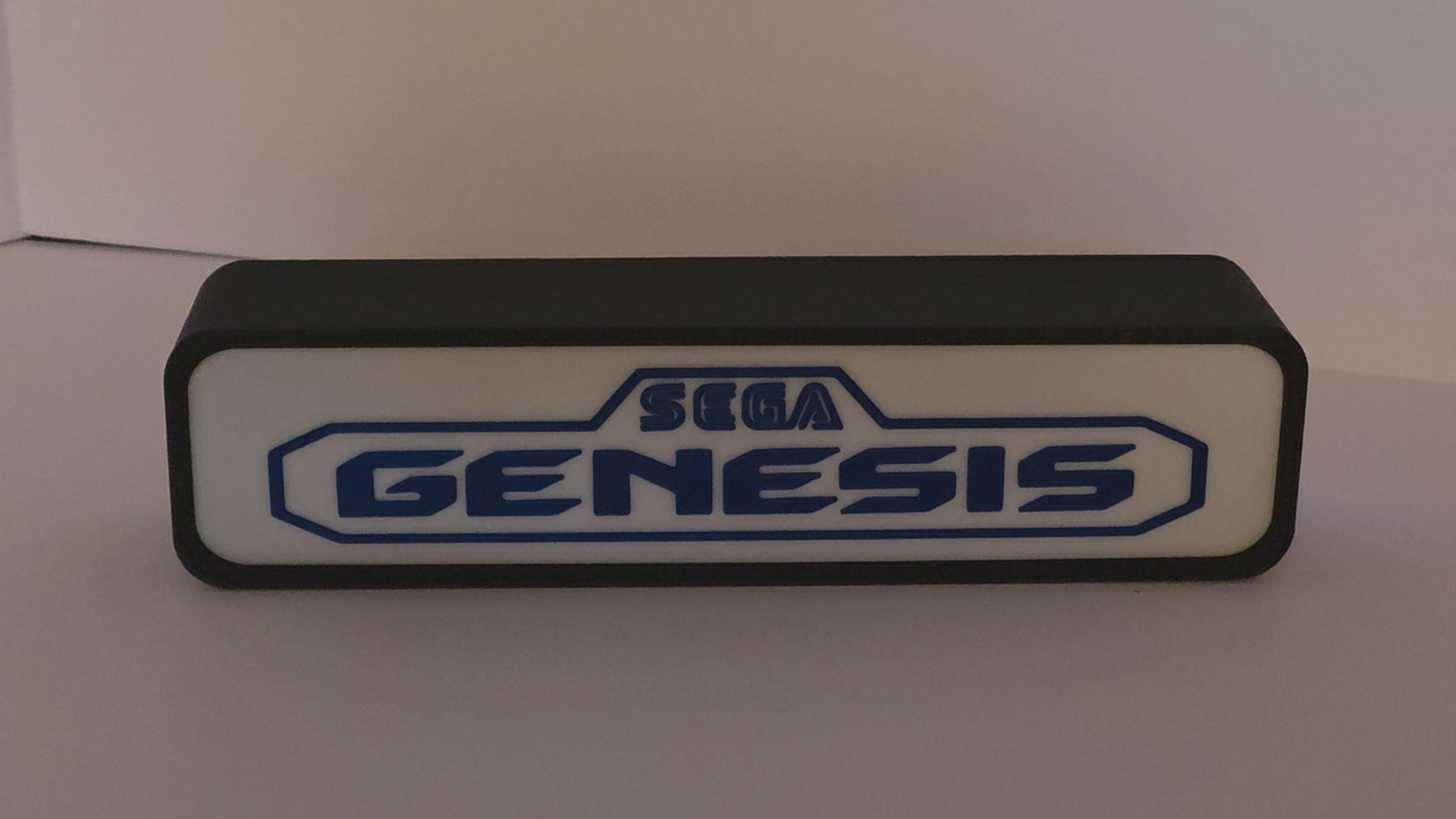 SEGA GENESIS - Retro Gaming Lighted Sign