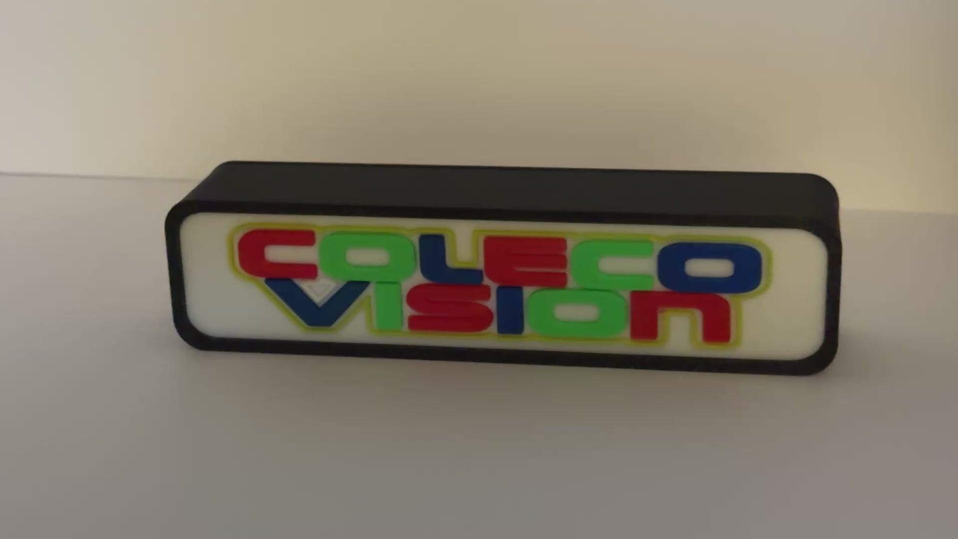 COLECOVISION - Retro Gaming Lighted Sign
