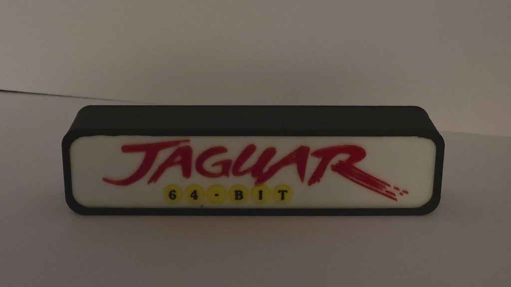 ATARI JAGUAR - Retro Gaming Lighted Sign