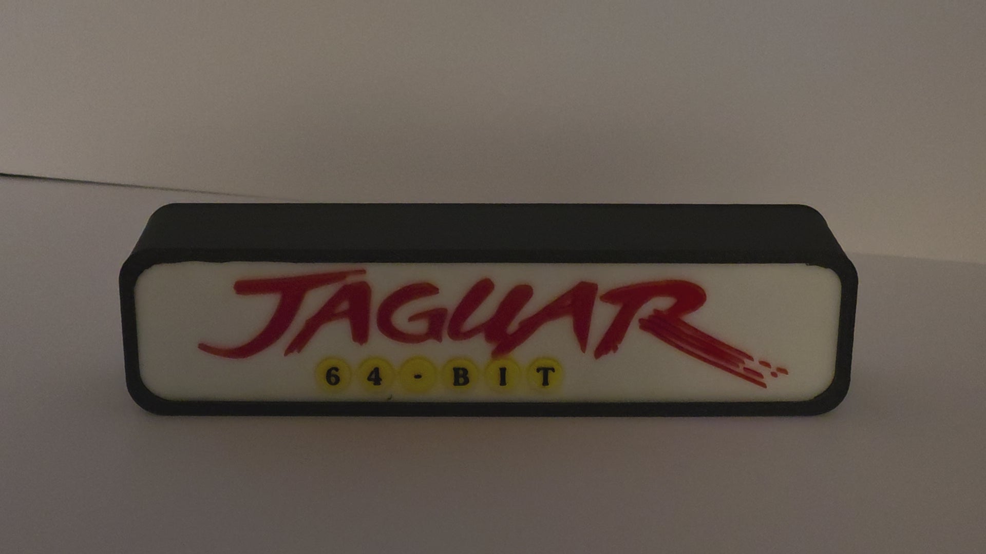ATARI JAGUAR - Retro Gaming Lighted Sign