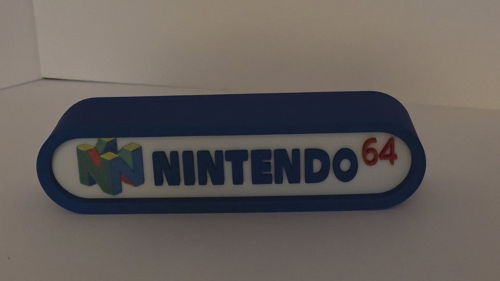 NES N64 - Retro Gaming Lighted Sign
