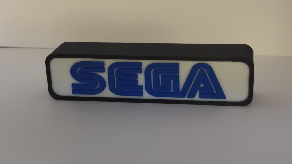 SEGA - Retro Gaming Lighted Sign