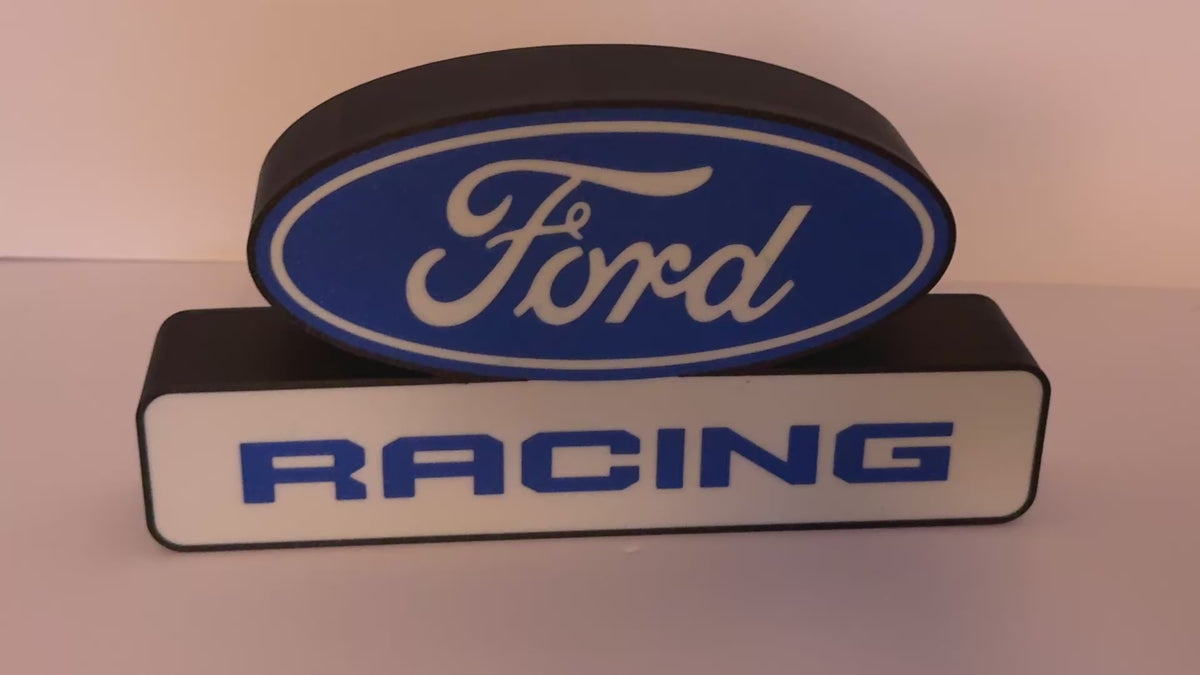 FORD RACING - Lighted Sign