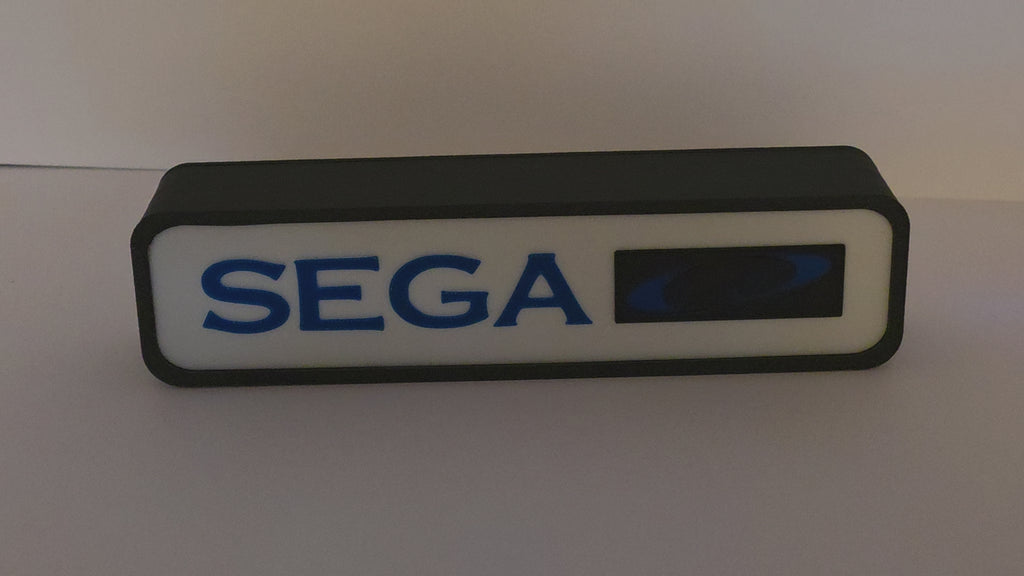 SEGA CD - Retro Gaming Lighted Sign