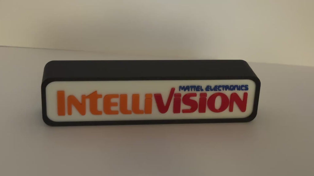 INTELLEVISION - Retro Gaming Lighted Sign